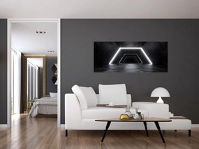Tablou - Tunel futurist (120x50 cm)