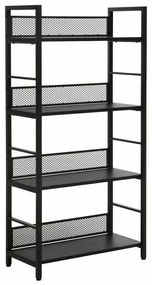 Raft Raw, 4 rafturi, negru