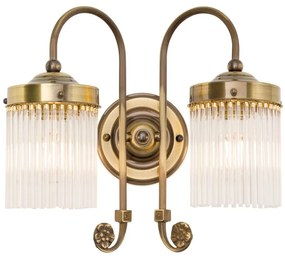 Aplica de perete Art Nouveau STABCHENSERIE, patina