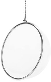 Fotoliu Balansoar Suspendabil BUBBLE TIP 1 Transparent/Argint/Gri
