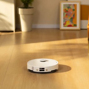Aspirator robot Roborock Q10 PF+, 10.000 Pa, 150 min, 0,35 L, Wi-Fi, Uscat/umed, Ridicare automata a mopului, LiDAR 360°, Cartografiere 3D, Control vocal, Alb