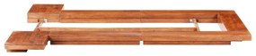 Cadru pat futon, stil japonez, 100 x 200 cm, lemn masiv acacia 100 x 200 cm
