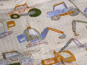 Lenjerie de pat din crep pentru patut Renforcé DIGGERO colorat Dimensiune lenjerie de pat: 45 x 65 cm | 90 x 140 cm
