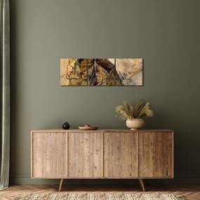 Tablou - Vincent van Gogh, Shoes, reproducere (cu ceas) (90x30 cm)