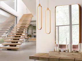 Pendul LED design ultra-modern Colette auriu roze SV-787130