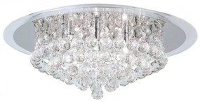 Plafoniera eleganta cristal K9 diam. 50cm Gloria DLU 2378/6/50 chrom OR