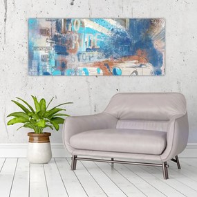 Tablou - Născut să călătorească (120x50 cm)