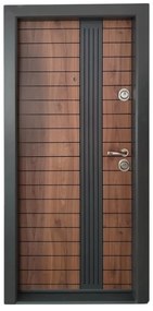 Usa metalica de apartament cu izolatie si vizor Novo Doors First Class NDS20, Deschidere Stanga Dreapta, Dimensiune 200X88 cm, Tabla 1.2 mm, Kit