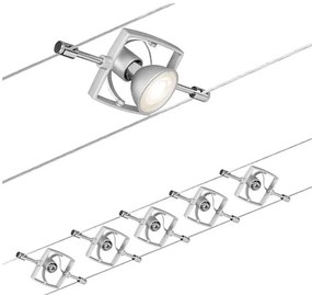 SET 5x spot Paulmann 94133 GU5,3/10W MAC 230V crom