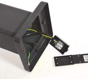 Lampă de exterior SANTA 1xE27/60W/230V IP54 79,5 cm antracit