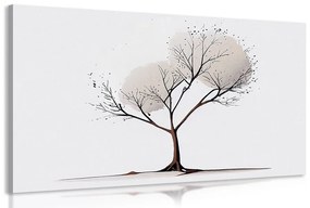 Tablou copac minimalist fără frunze