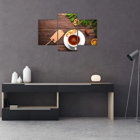 Tablou - ceașca cu decorații (90x60 cm)