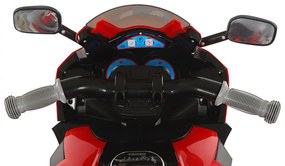 Motocicleta Electrica cu Acumulator Pentru Copii NOVOKIDS™ Karachi Motor, 2-5 ani, max 25 kg, Cu Sunete si Lumini LED, MP3, Trotineta Electrica, 3