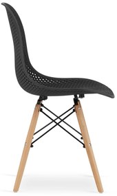 Scaun negru TROY