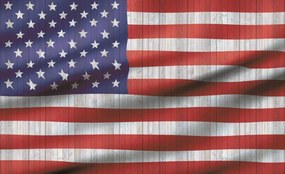 Fototapet - Steagul american (254x184 cm), în 8 de alte dimensiuni noi