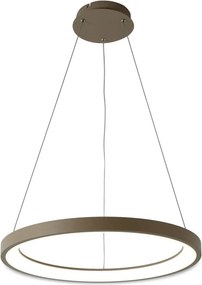 BRILAGI - Lustră LED reglabilă pe cablu FALCON SLIM LED/42W/230V Ø 50 cm bej + telecomandă