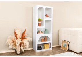 Bibliotecă albă 60x150 cm Lorin – Kalune Design