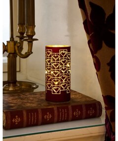 Decorațiune luminoasă burgundy ø 7 cm Frida – Sirius