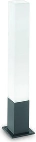 Stalp modern de exterior cu protectie IP44 EDO OUTDOOR PT1 SQUARE antracit 135762