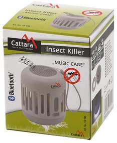Lanternă bluetooth reîncărcabilă Cattara cu cușcăde prindere a insectelor Music cage, 60 lm