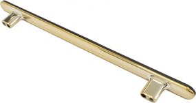 Maner model MEMPHIS, 192 mm, finisaj negru mat/auriu