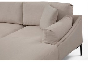 Colțar Artie Leo, bej deschis, colț pe partea dreaptă