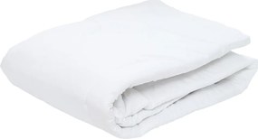 Pilota de vara matlasata 140x200 cm cu perna 70x90 cm ECONOMY PEACH, albă