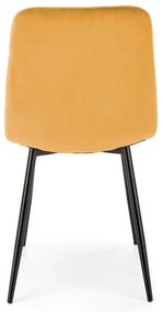 Scaun K525 velvet mustariu