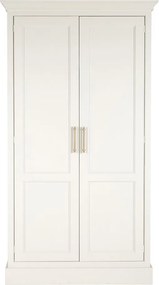 Dulap lemn masiv cu 2 uși Heritage Gustave, 121 × 57 × 220 cm