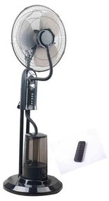 Ventilator de podea cu nebulizator de apa Elite EFM-1307R, 75W, 3 viteze, 3,2l, Telecomanda, Negru