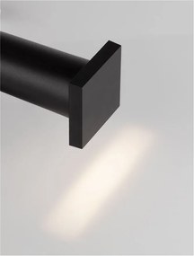 Spot LED incastrat iluminat exterior ambiental IP67 IKO negru