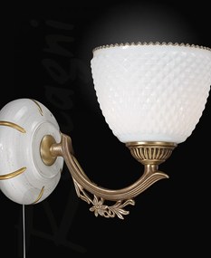Aplica de perete clasica din alama design italian 8656