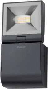 theben - Reflector LED de perete LED/10W/230V negru IP55
