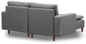 Colțar gri (cu colț pe partea stângă ) Lungo – Balcab Home