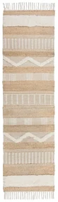 Covor din iută Flair Rugs Medina, 60 x 230 cm, bej