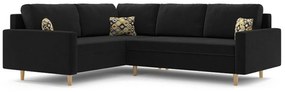 Supermobel Coltar extensibil ASULA 2, 230x75x170, haiti 17/amber 73,stânga