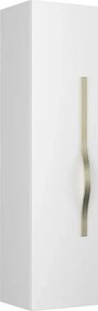 Dulap tip coloana suspendat alb Krofam e-VOG 130 cm maner crom