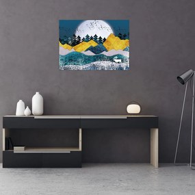 Tablou - Peisaj polar (70x50 cm)