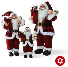 Mos Craciun Rosu Modern 60 cm