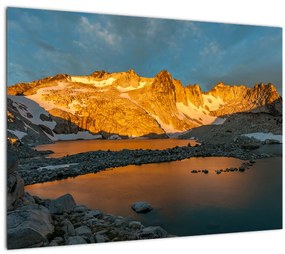 Tablou cu peisaj montan (70x50 cm)