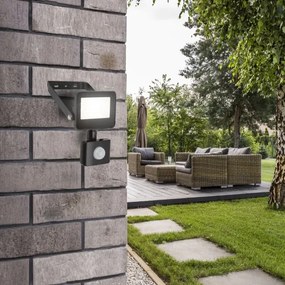 Proiector LED cu senzor Rabalux 7066 FLOOD LED/10W/230V 4000K IP44 negru