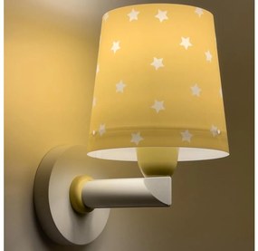 Aplică pentru copii STAR LIGHT 1xE27/60W/230V galbenă Dalber 82219A