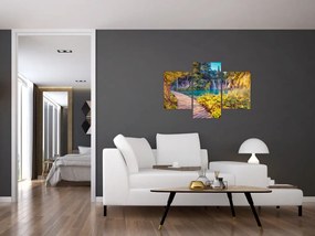 Tablou - Lacurile Plitvice, Croația (90x60 cm)