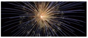 Tablou cu artificii (120x50 cm)