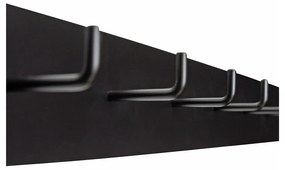 Cuier de perete negru din metal Hack – Hübsch