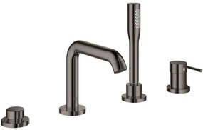 Grohe Essence Baterie cada dus monocomanda cu set dus, montaj pe cada, antracit (hard graphite)