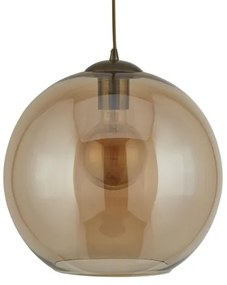 Searchlight - Lustră pe cablu BALL 1xE27/60W/230V bronz