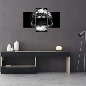 Tablou - Buze lucioase (90x60 cm)