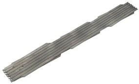Garduri cu zabrele, 5 buc., gri, 180x80 m, lemn masiv de brad 5, Gri, 180 x 80 cm