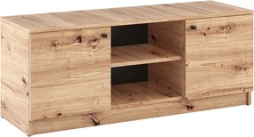 Comodă TV Evi – 120x40x48.5 cm – Stejar Artisan